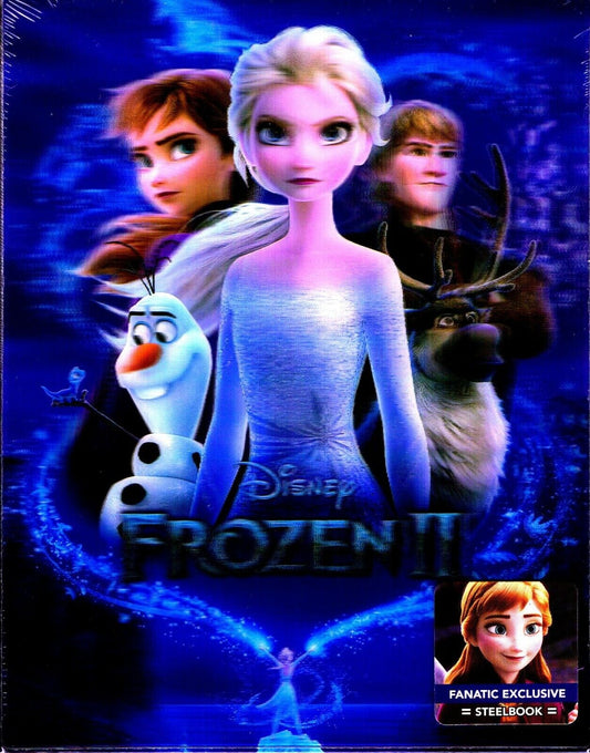 Frozen II Lenticular SteelBook (2019)(Fanatic Exclusive #1)(China)(OST Only)
