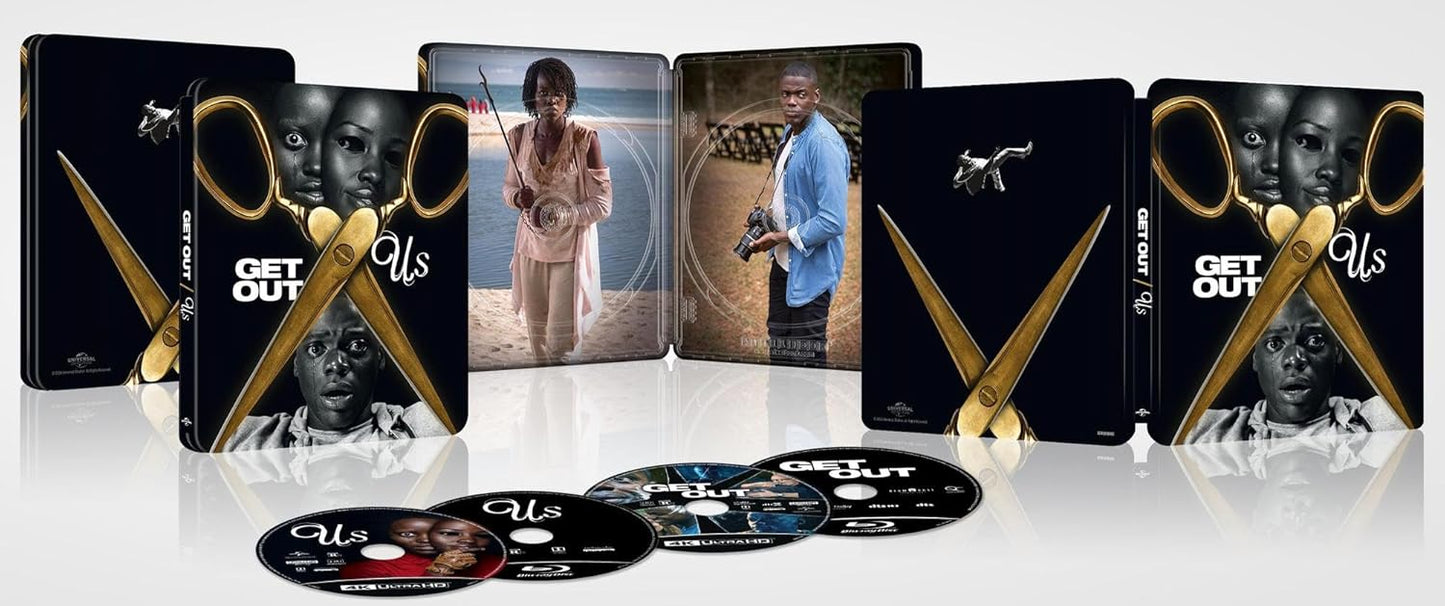 Get Out (2017) / Us (2019) 4K SteelBook