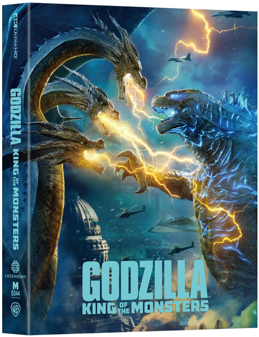 godzilla vs kong king of the monsters Godzilla: King of the Monsters 4K Double Lenticular B SteelBook (ME#44 – Blurays For Everyone