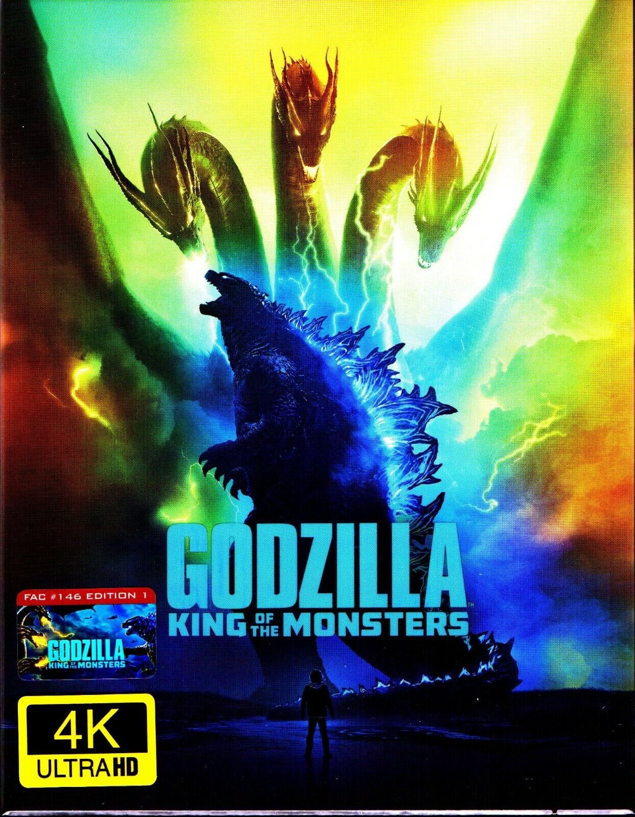 Godzilla King Of The Monsters Steelbook 4K UHD Blu-ray on sale Digital Best Buy Exc New!