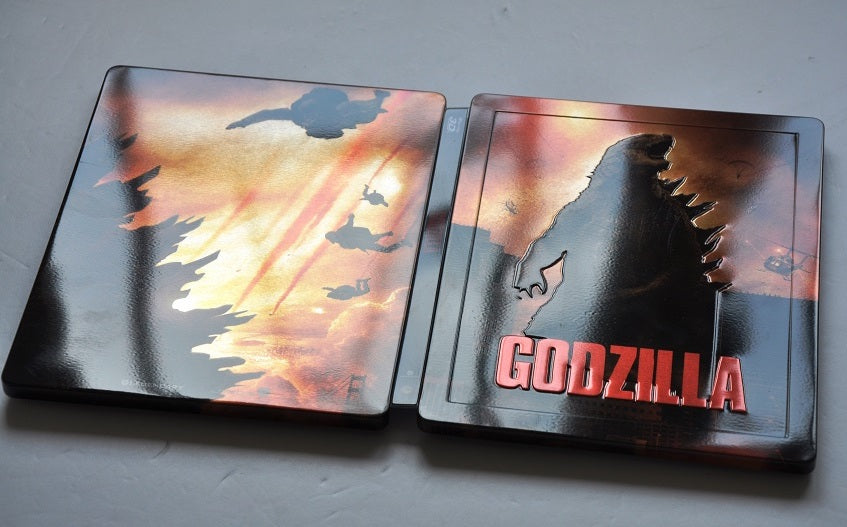 Godzilla 3D Lenticular SteelBook (2014)(Blufans #23)(China)