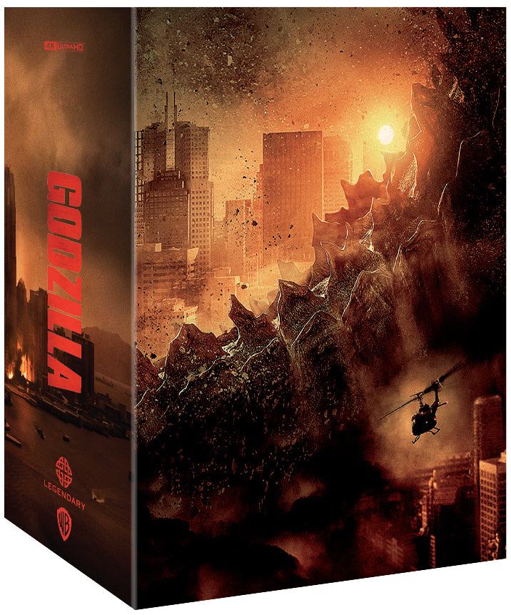 Godzilla 4K 1-Click SteelBook (2014)(ME#42)(Hong Kong)(EMPTY)(Slip Box)