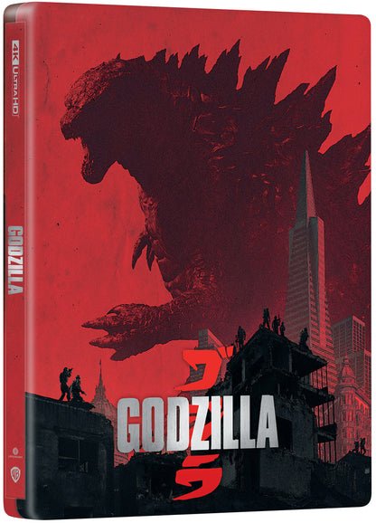Godzilla 4K Double Lenticular A SteelBook (2014)(ME#42)(Hong Kong)
