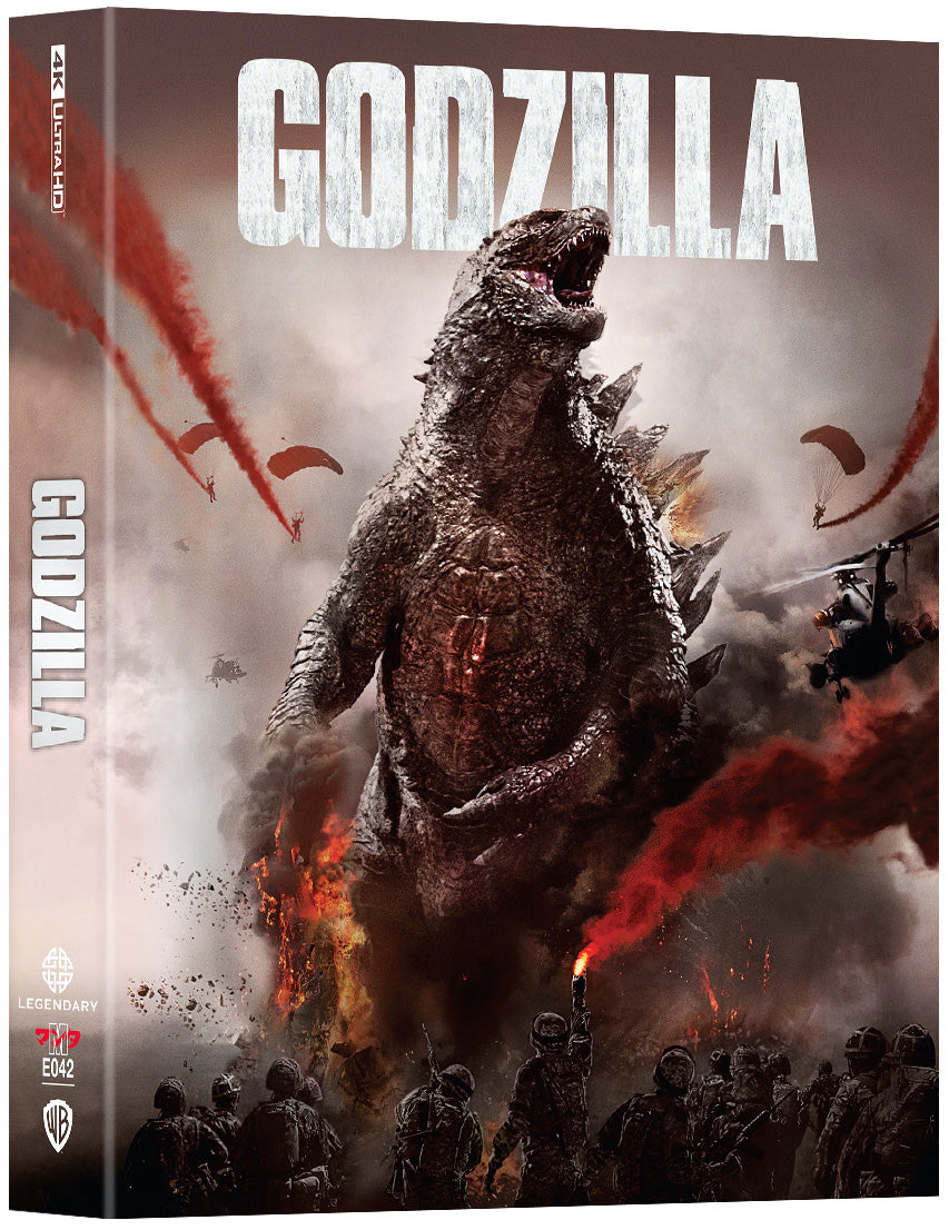 Godzilla 4K Double Lenticular A SteelBook (2014)(ME#42)(Hong Kong)