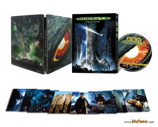 Godzilla Full Slip SteelBook (1998)(Blufans OAB)(China)
