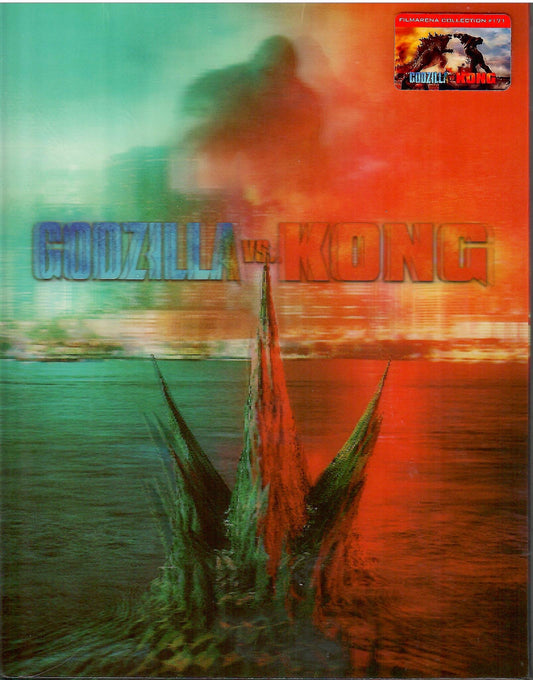 Godzilla Vs. Kong 4K XL Double Lenticular SteelBook (2021)(EMPTY)(FAC#171)(Czech)