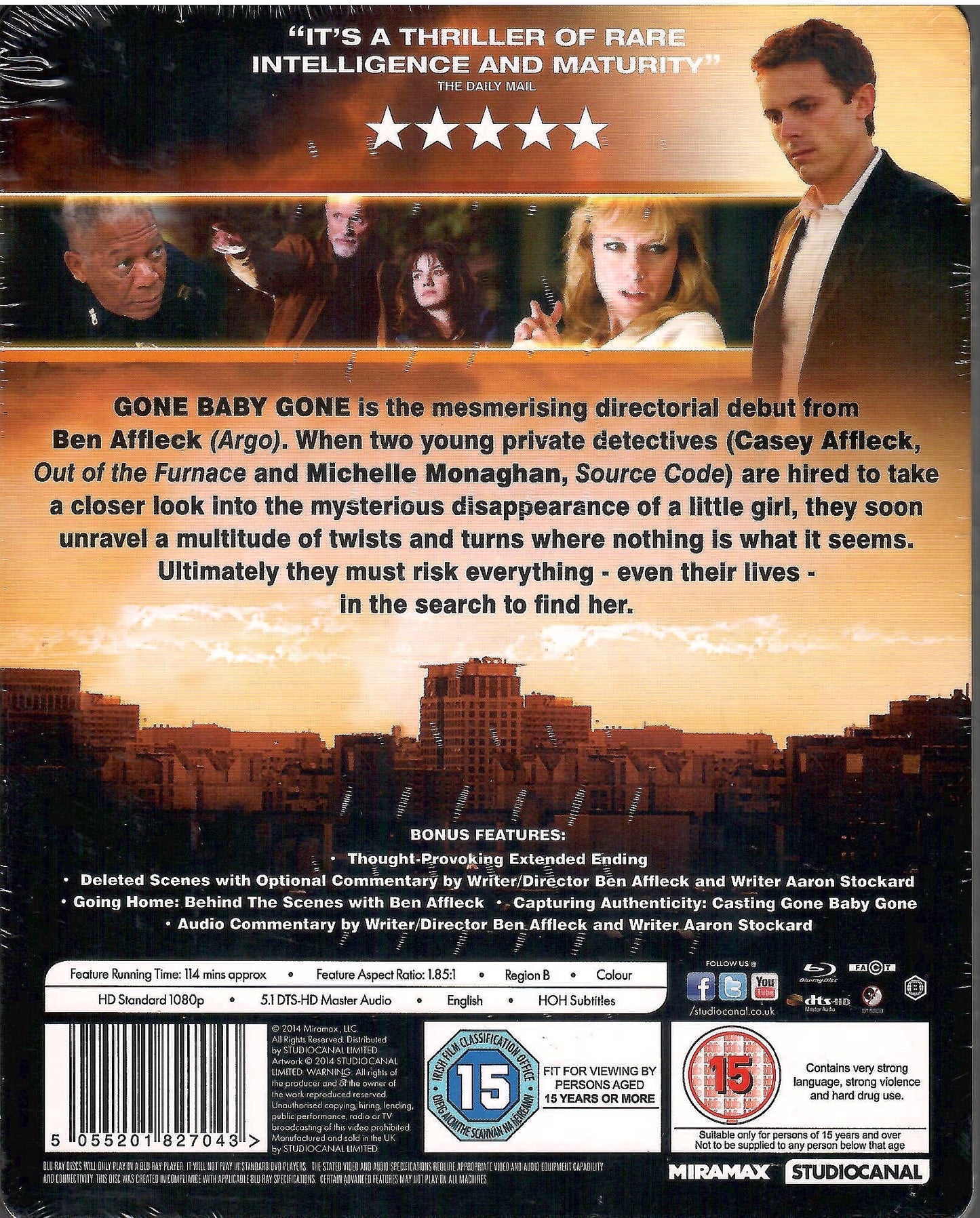 Gone Baby Gone SteelBook (UK)