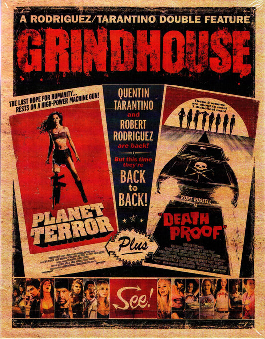 Grindhouse: Planet Terror / Death Proof 1-Click SteelBook (NE#35)(Korea)