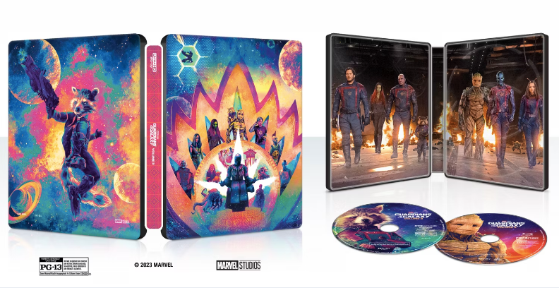Guardians of the Galaxy: Vol. 3 4K SteelBook (2023)(Exclusive)