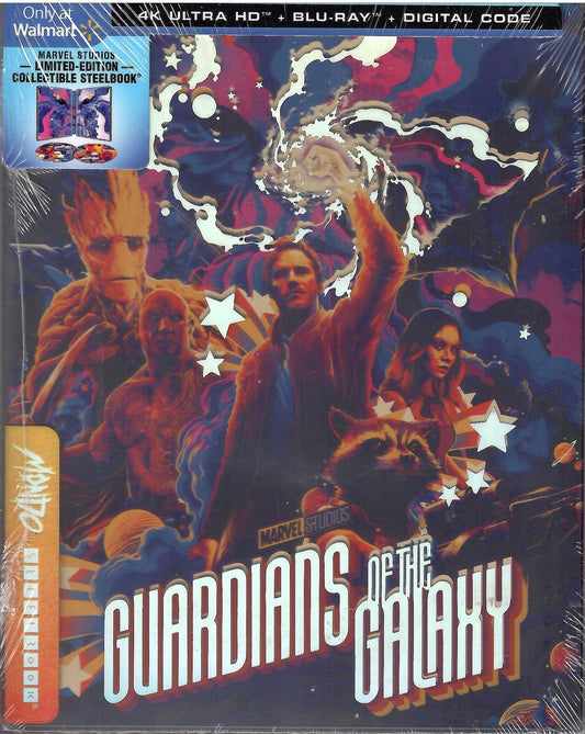 Guardians of the Galaxy 4K SteelBook (2014)(Mondo Art #40)