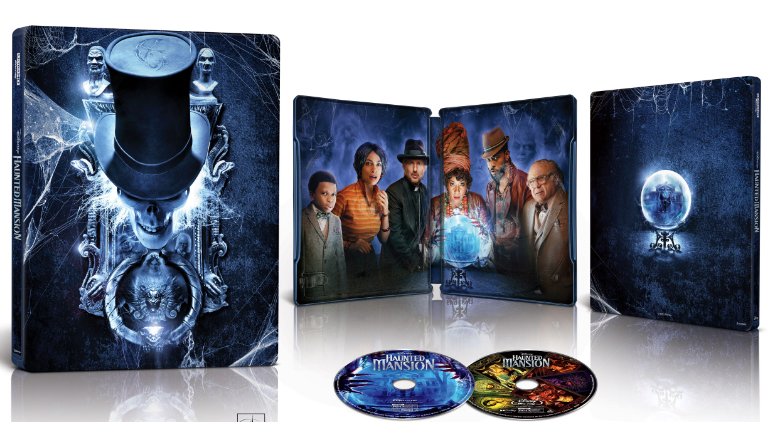 Haunted Mansion 4K SteelBook (2023)(Exclusive)