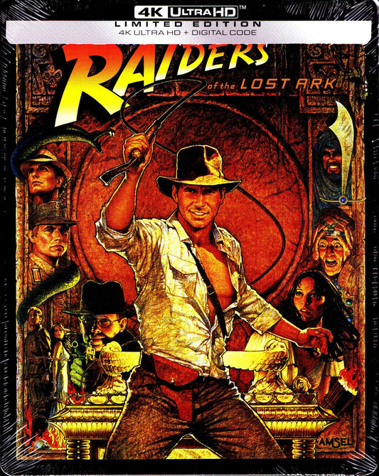 Indiana Jones and the Raiders of the Lost Ark 4K SteelBook