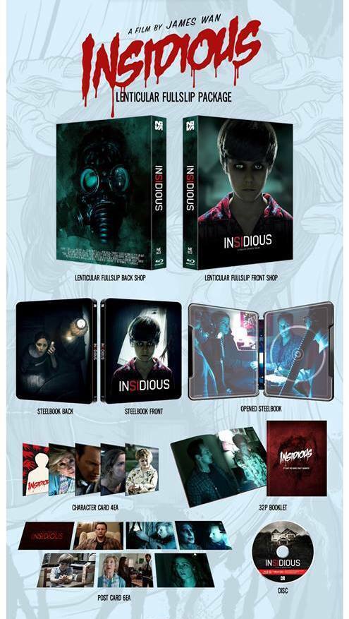Insidious Lenticular SteelBook (2010)(NE#22)(Korea)