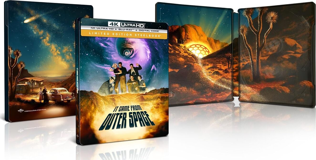 It Came From Outer Space 3D + 4K SteelBook