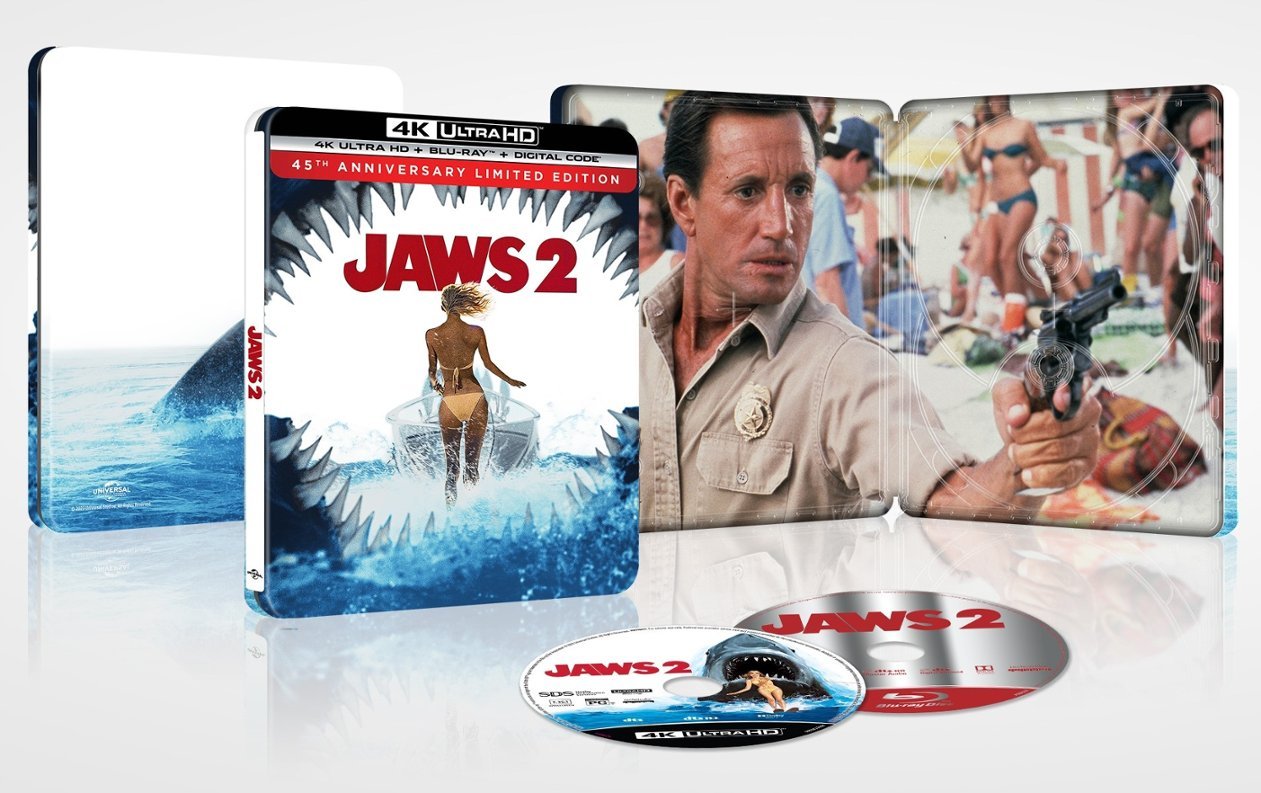 Jaws 2 4K SteelBook (1978)(Exclusive)