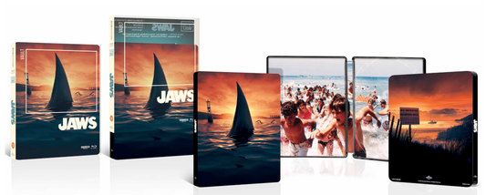 Jaws 4K SteelBook: The Film Vault Edition (1975)(UK)