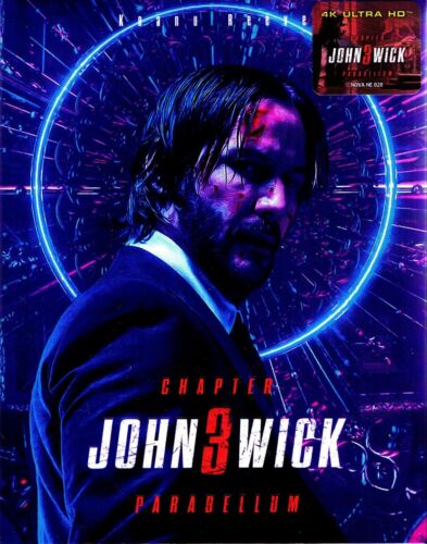 John Wick: Chapter 3 - Parabellum 4K Full Slip SteelBook (2019)(NE#28)(Korea)