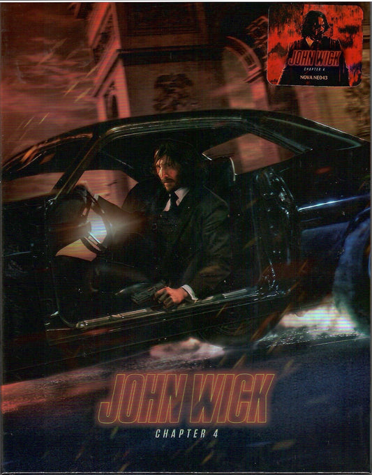 John Wick: Chapter 4 Full Slip B SteelBook (2023)(NE#43)(Korea)