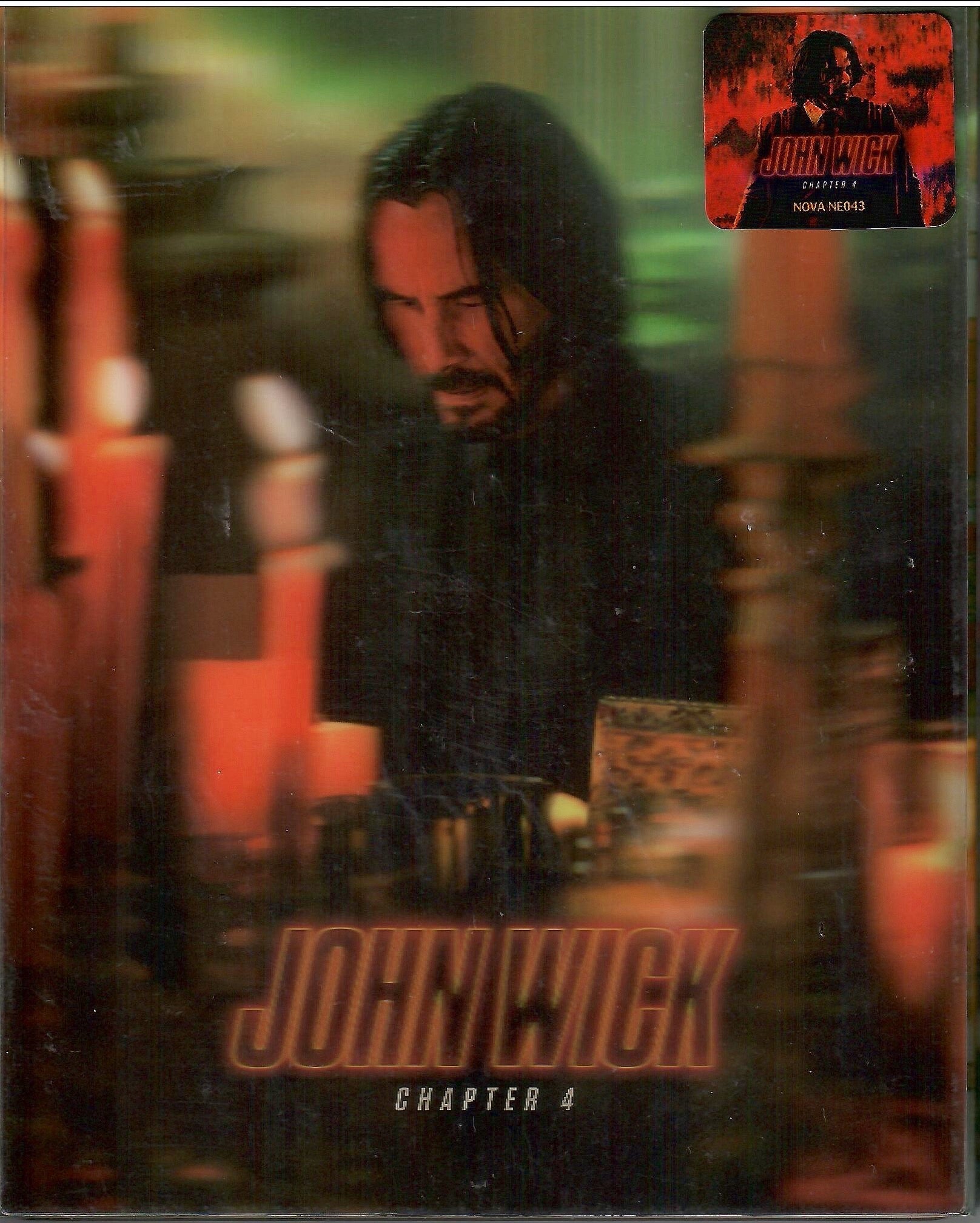 John Wick Chapter 4 (2023) Movie with Art Cover USA/UK