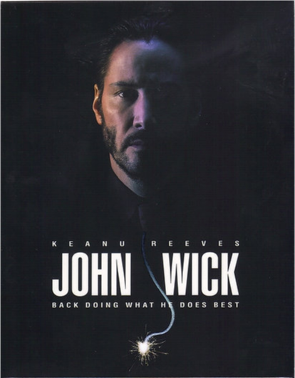 John Wick Full Slip SteelBook: Devil Edition + Lenticular Magnet w/ Coin (2014)(FAC#15)(Czech)