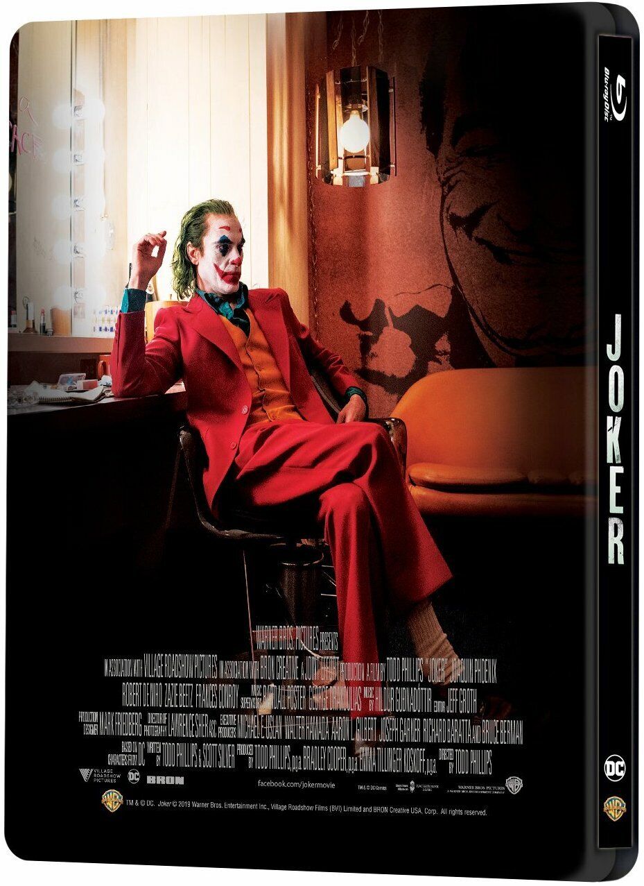 Joker 4K 1-Click SteelBook (2019)(ME#29)(Hong Kong)