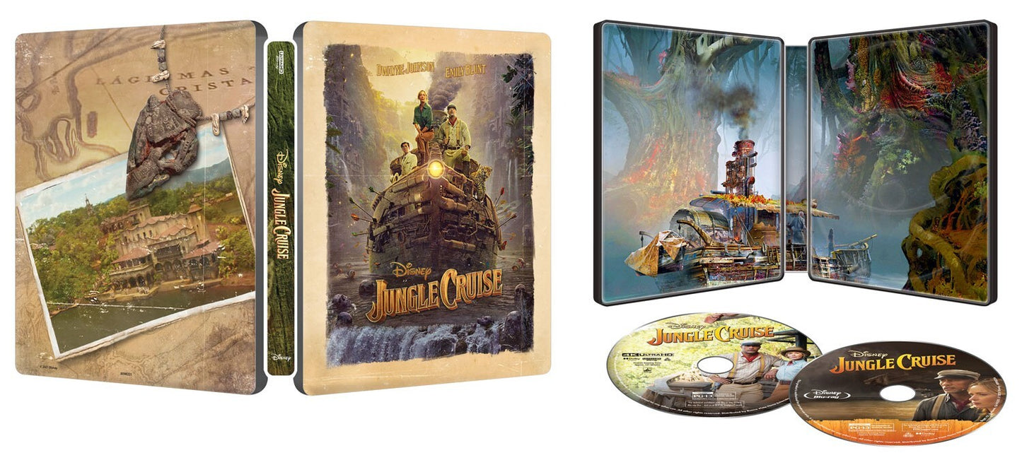 Jungle Cruise 4K SteelBook (Exclusive)
