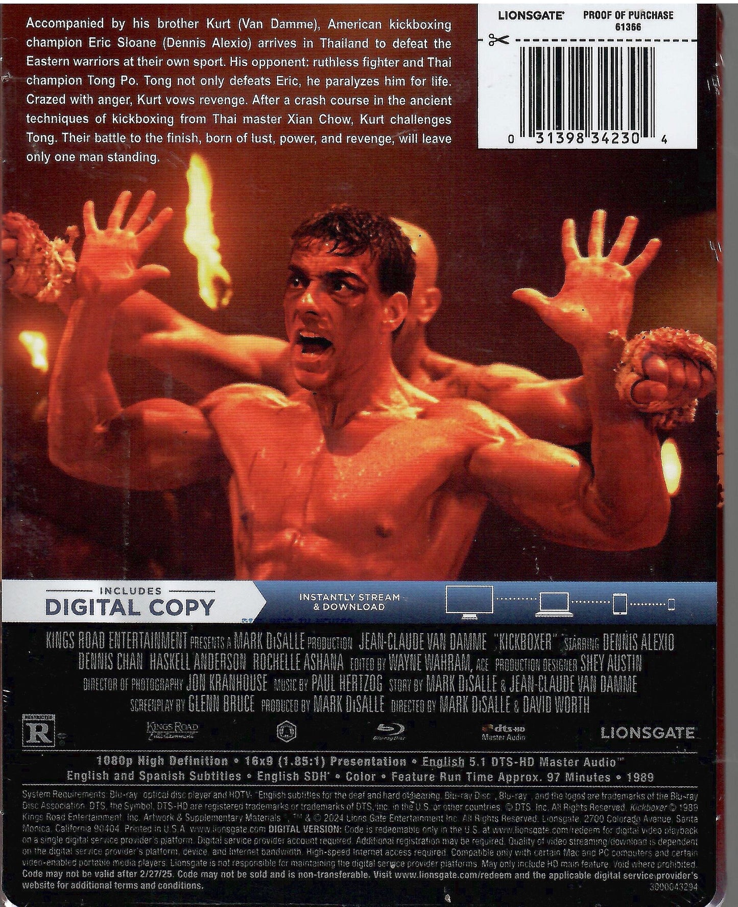 Kickboxer SteelBook (Exclusive)