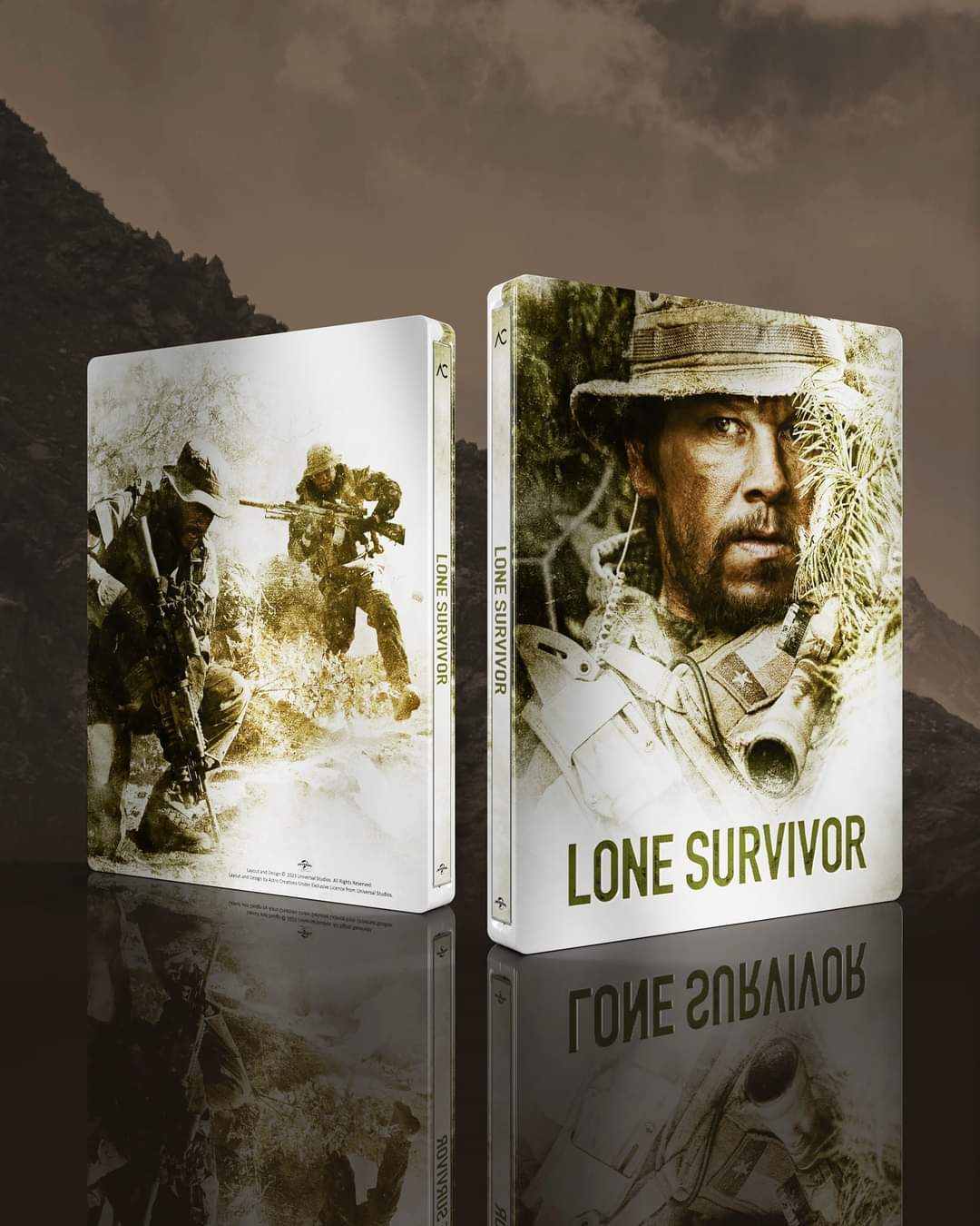 Lone Survivor 4K XL Full Slip SteelBook (AC#01)(UK)