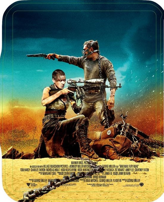 Mad Max: Fury Road 3D Lenticular B SteelBook (HDZeta Gold Label #09)(China)