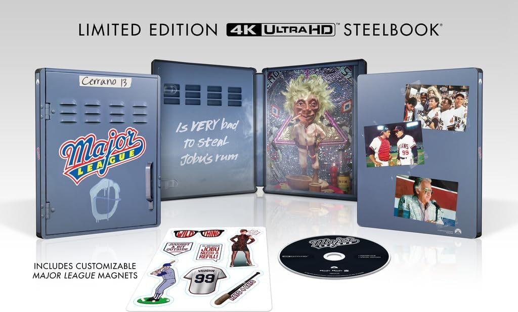 Major League 4K SteelBook: 35th Anniversary Edition (1989)