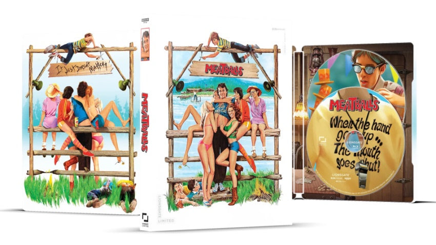 Meatballs 4K SteelBook w/ Lenticular Slip (Exclusive)