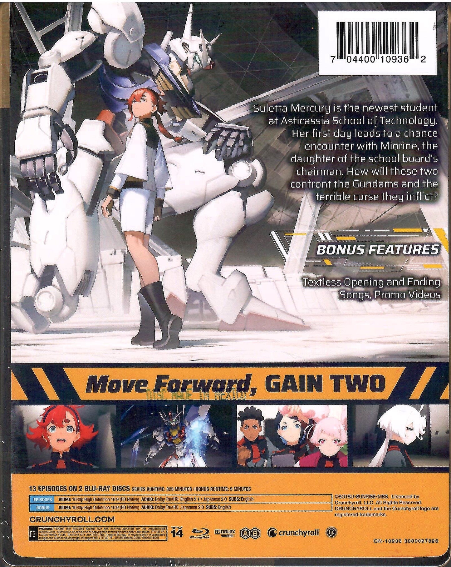 Mobile Suit Gundam: The Witch from Mercury - Season 1 SteelBook (Exclusive)