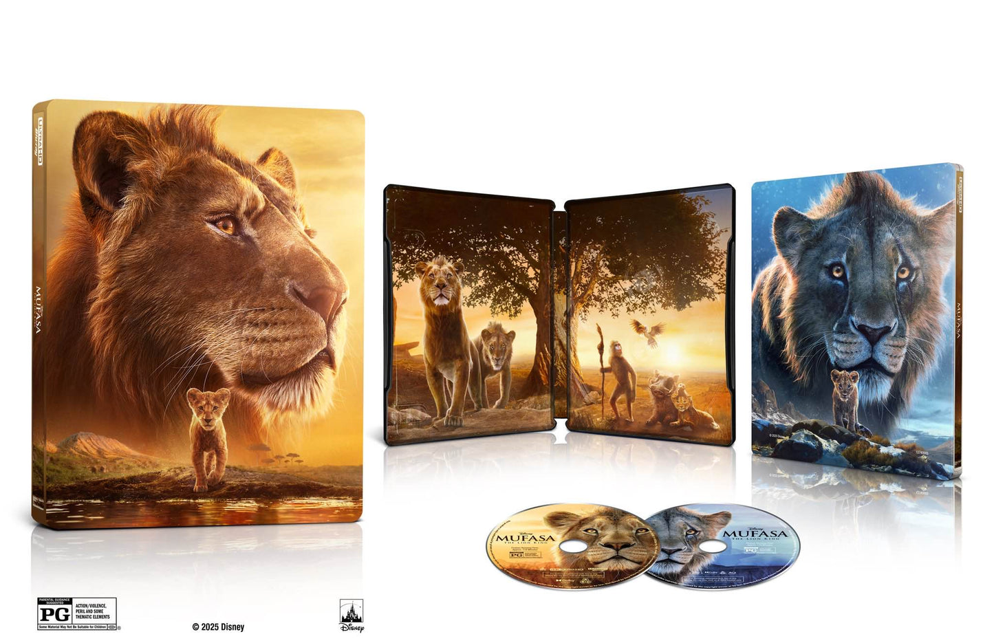 Mufasa: The Lion King 4K SteelBook (2024)