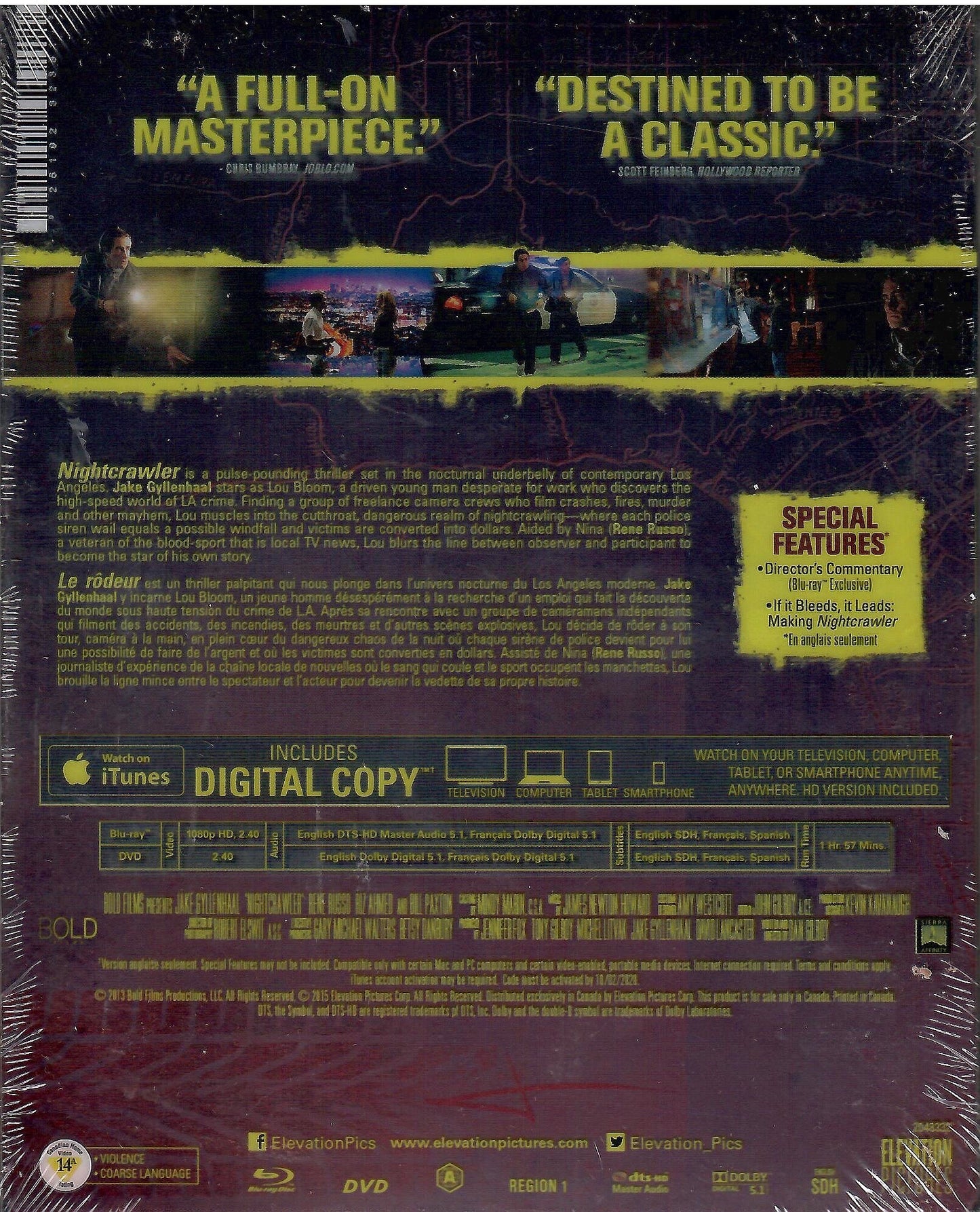 Nightcrawler SteelBook (Mondo Art #12)(Canada)