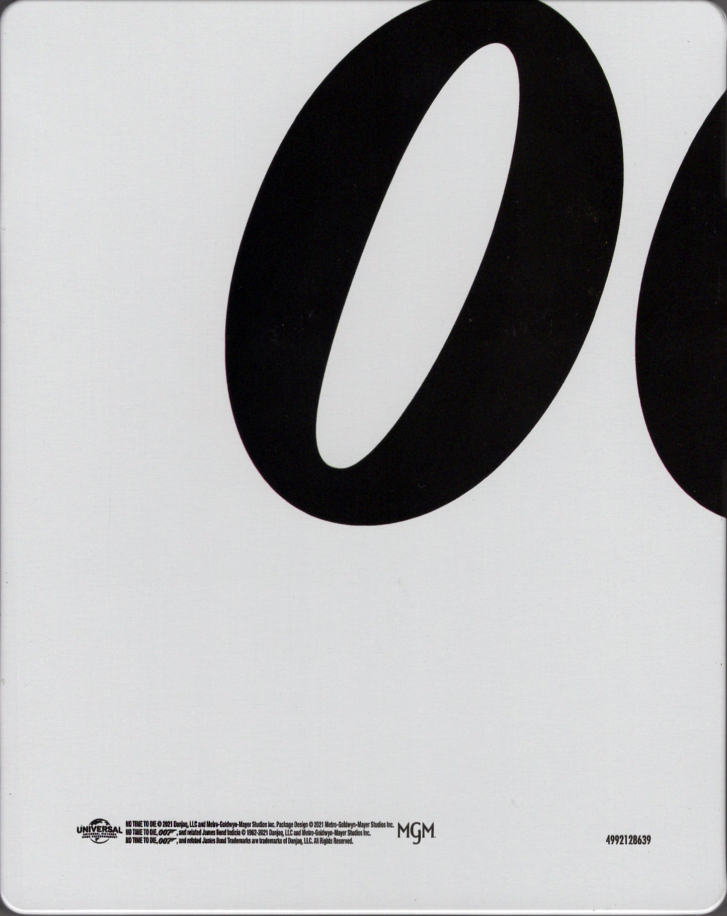 No Time to Die - 007 James Bond SteelBook (EMPTY)(Czech)