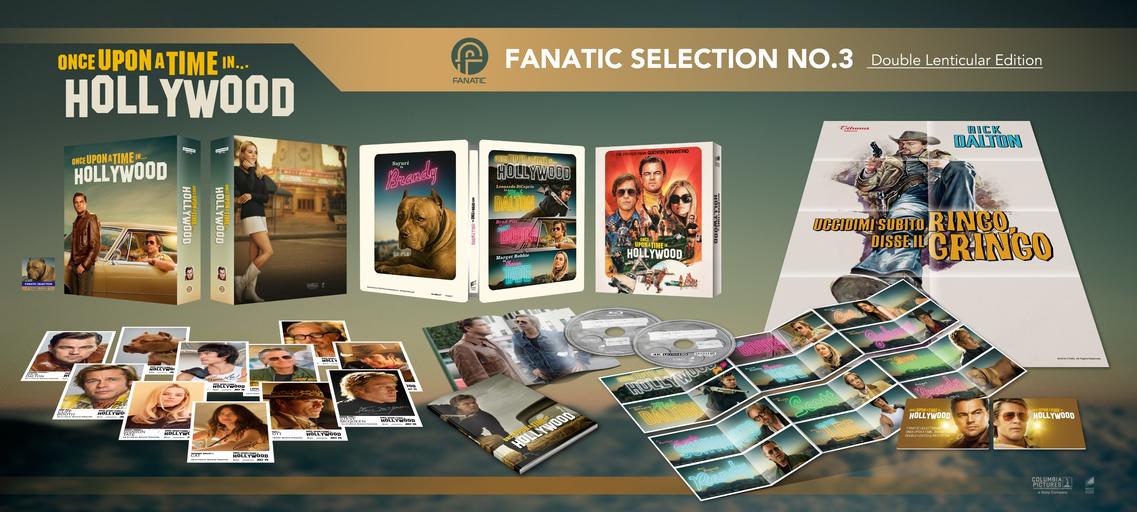 Once Upon a Time in Hollywood 4K XL Double Lenticular SteelBook (FS#03)(China)