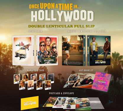Once Upon a Time in Hollywood Double Lenticular SteelBook (ME#27)(Hong Kong)