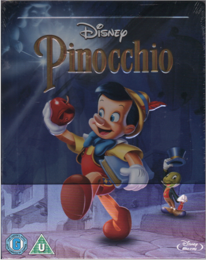 Pinocchio SteelBook: Disney Collection #17 (1940)(UK)