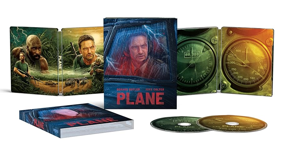 Plane 4K SteelBook (2023)(Exclusive)