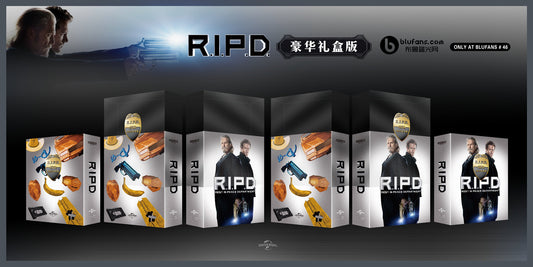 R.I.P.D. 4K XL Full Slip SteelBook (2013)(Blufans OAB #46)(China)