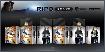 R.I.P.D. 4K XL Full Slip SteelBook (2013)(Blufans OAB #46)(China)