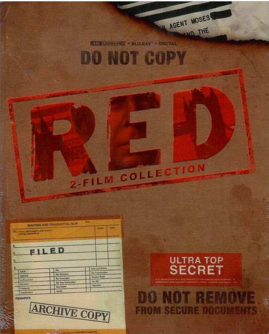 Red 2-Film 4K Colleciton SteelBook (2010-2013)(Exclusive)