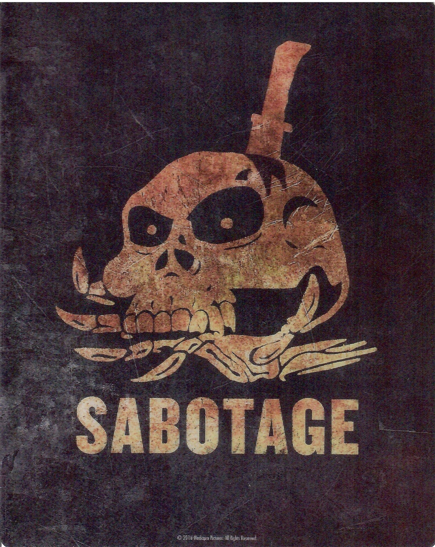 Sabotage Lenticular Magnet For SteelBook (FAC#34)(Czech)