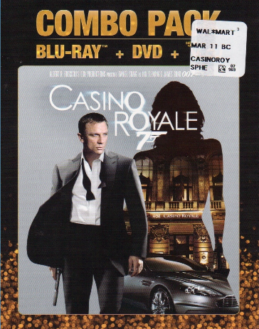 Casino Royale: 007 James Bond (BD/DVD + Digital Copy)(Exclusive Slip)