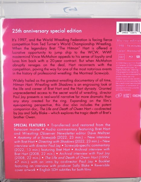 Hitman Hart: Wrestling with Shadows - Variant Limited Edition (CIP-013)(Exclusive)*