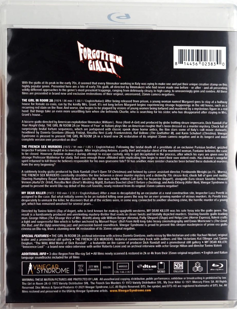 Forgotten Gialli: Volume 2 - Limited Edition (VS-339)(Exclusive)*