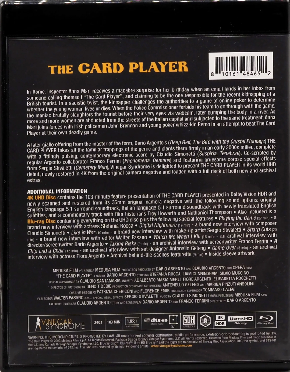 The Card Player 4K: Limited Edition (VS-507)(Exclusive)*