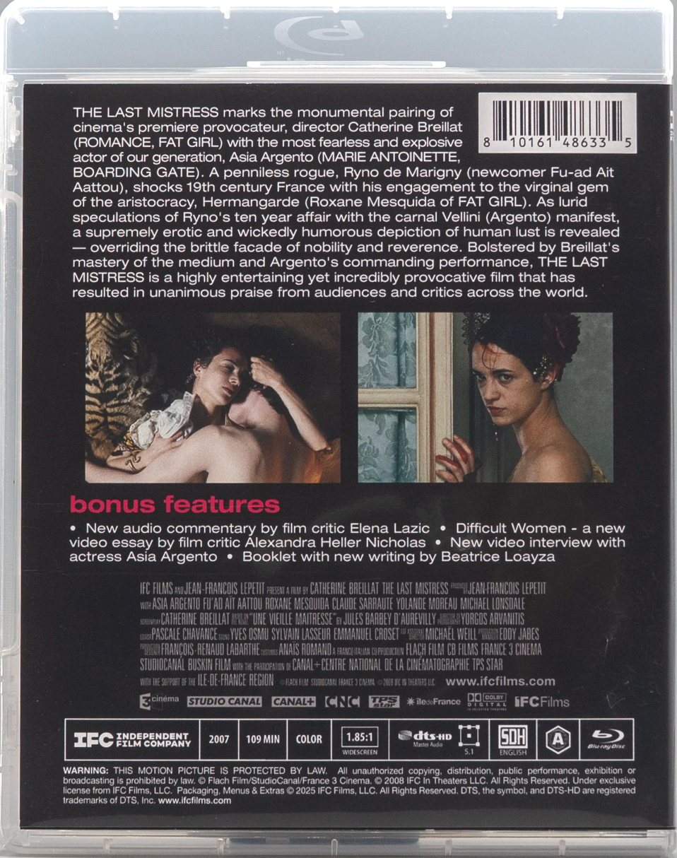 The Last Mistress: Limited Edition (IFC-022)(Exclusive)*