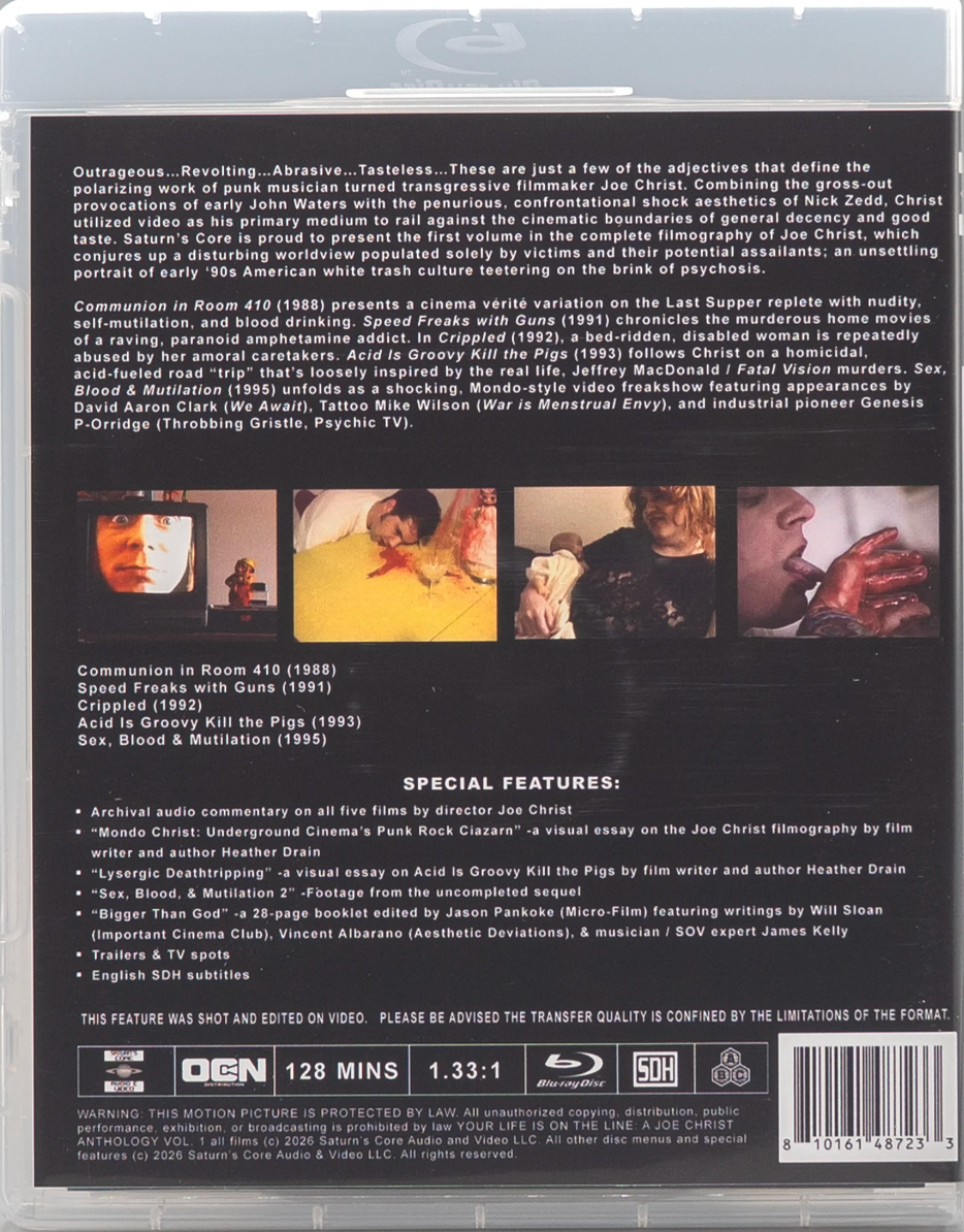 Your Life is on the Line!: A Joe Christ Anthology Vol. 1 - Limited Edition (SC-055)(Exclusive)*