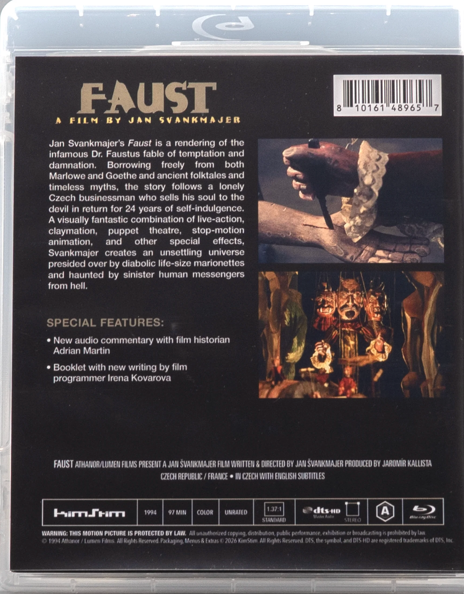 Faust: Limited Edition (1994)(KIM-007)(Exclusive)*